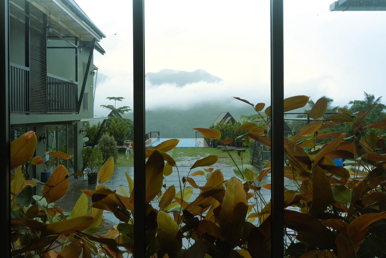 Panoramic valley view