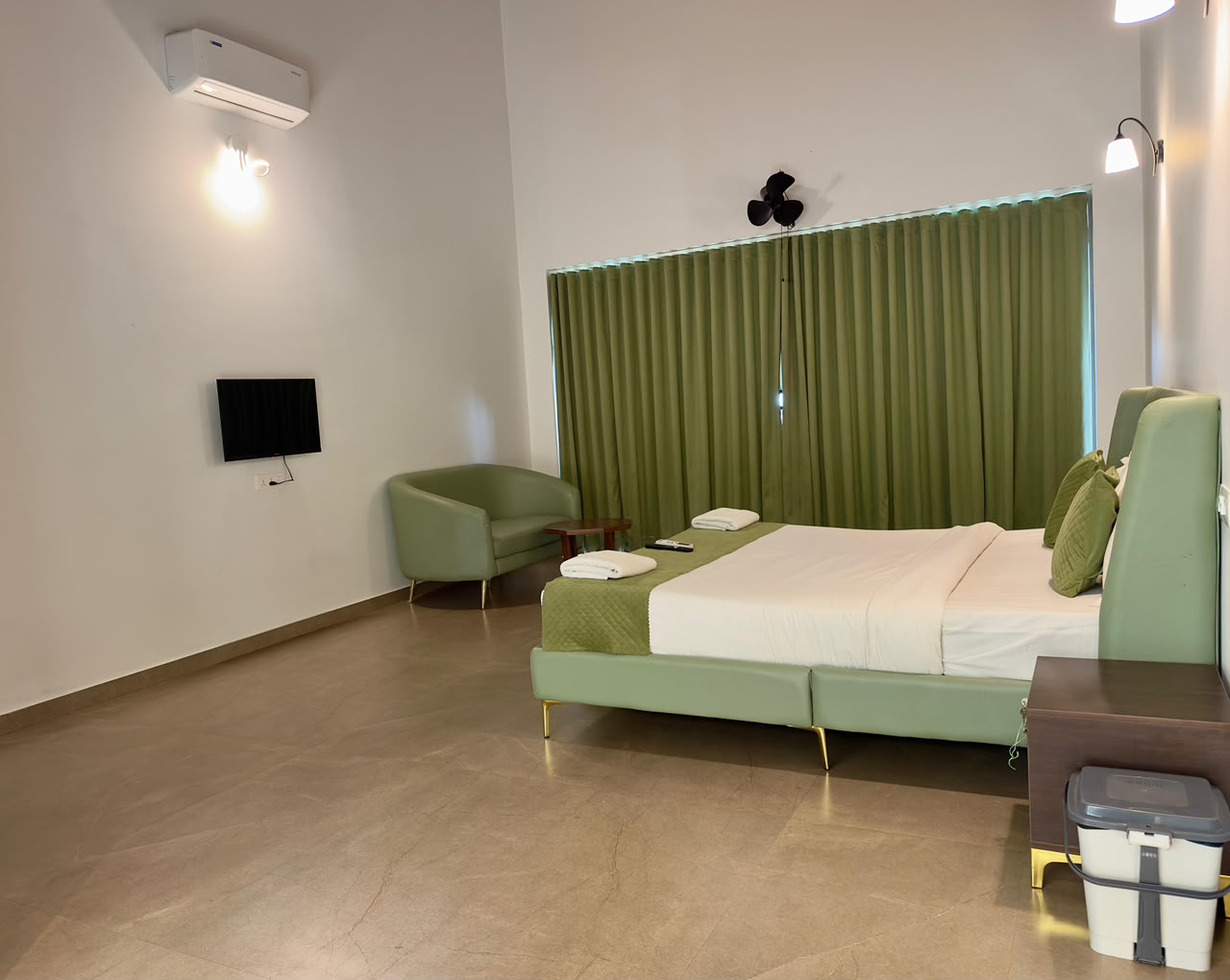 Comfortable villa living space