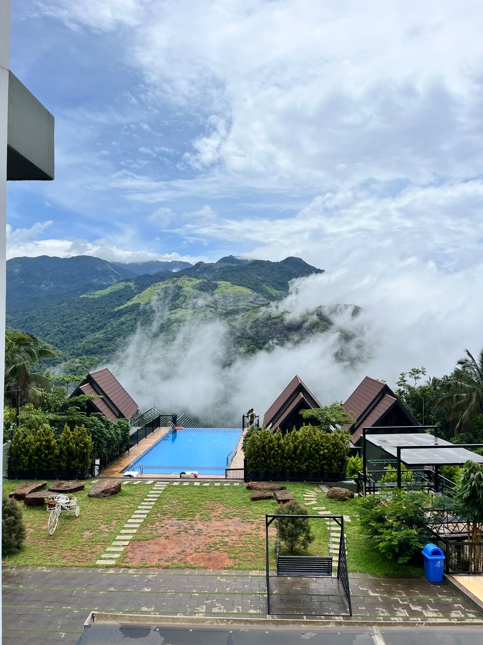 Infinity edge view